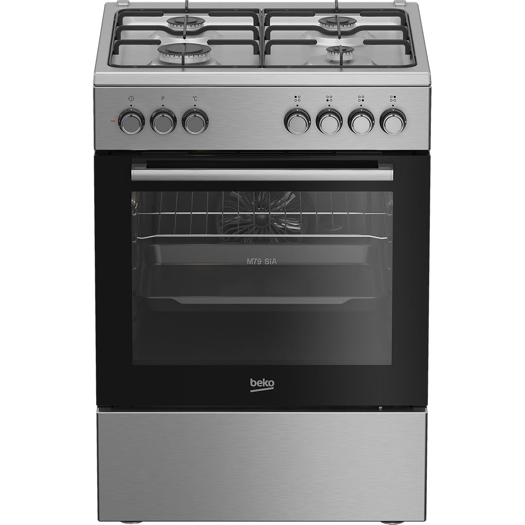Gas-electric cooker FBE62130GXDN Plīts