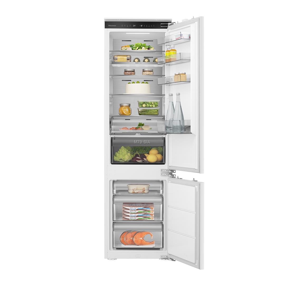 Hisense, NoFrost Dual, 284 L, augstums 194 cm - Iebuvejams ledusskapis Ledusskapis