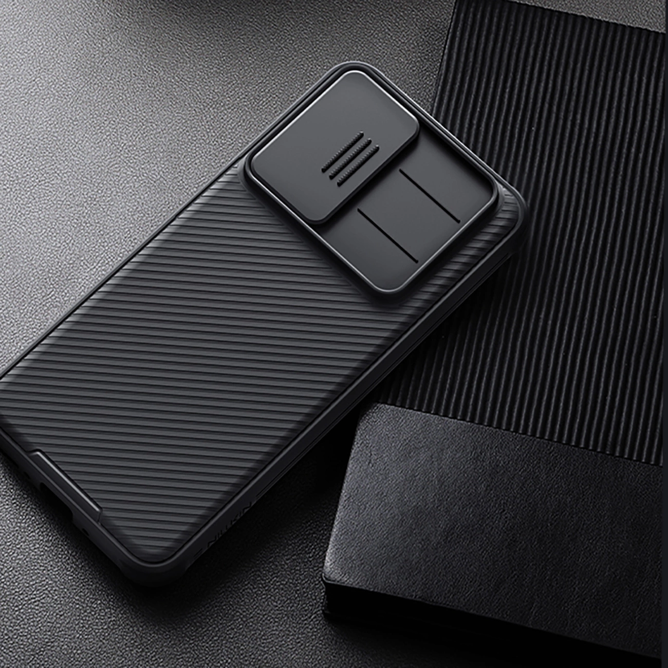 Etui Nillkin CamShield Pro na Samsung Galaxy A26 5G - czarne 6902048292710 maciņš, apvalks mobilajam telefonam