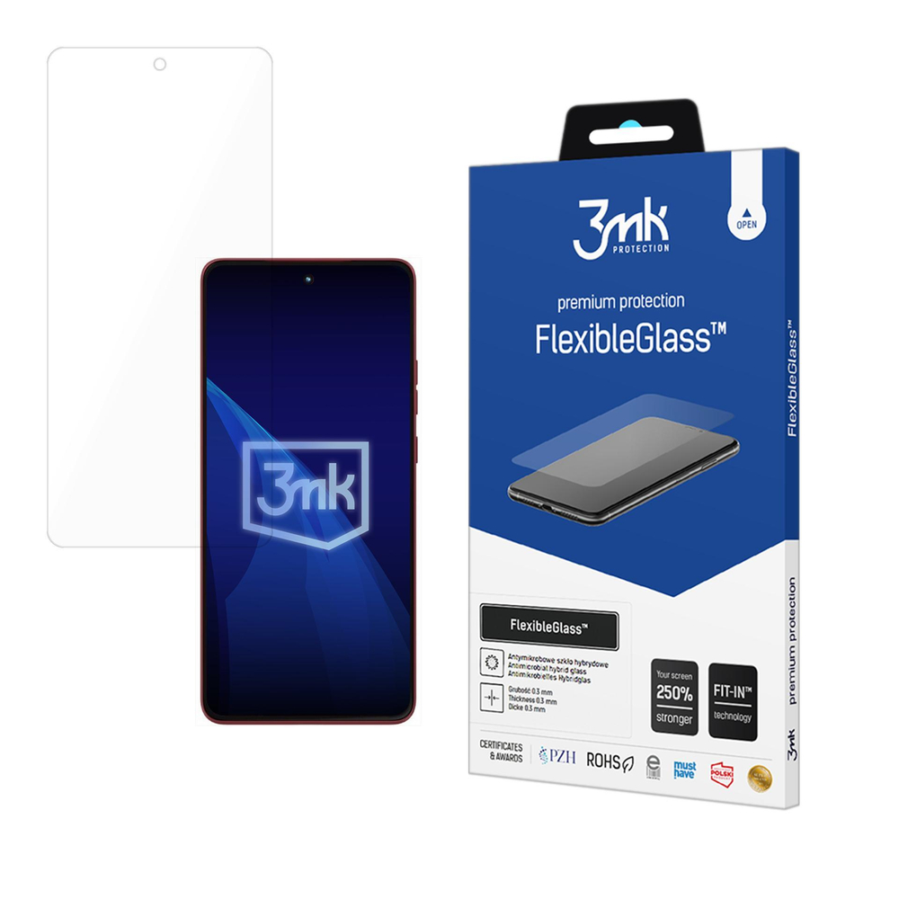3mk FlexibleGlass Motorola Moto G86 / G86 Power aizsardzība ekrānam mobilajiem telefoniem