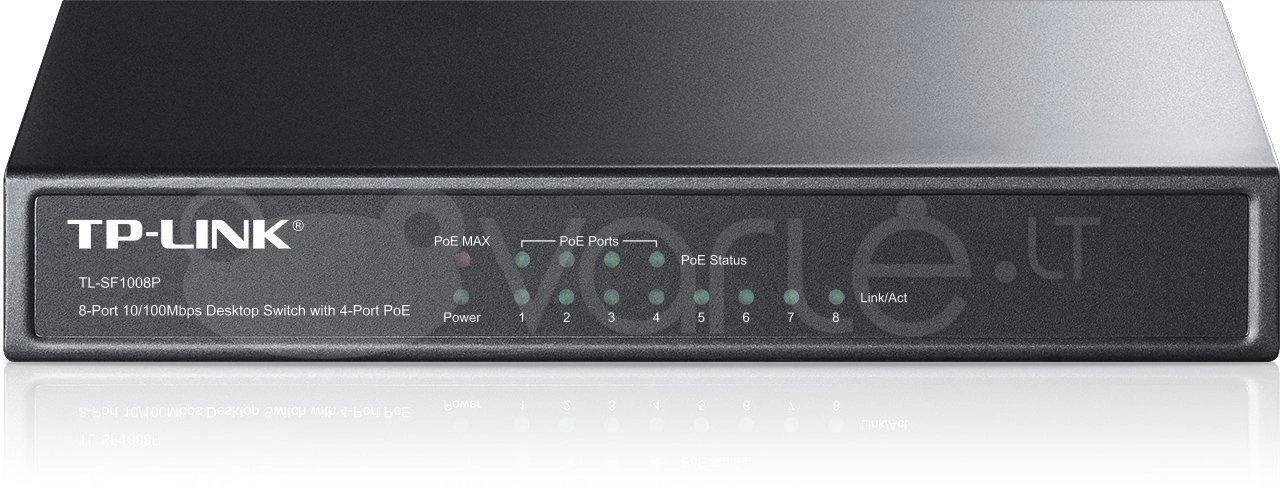 Šakotuvas Komutatorius TP-Link / TL-SF1008P