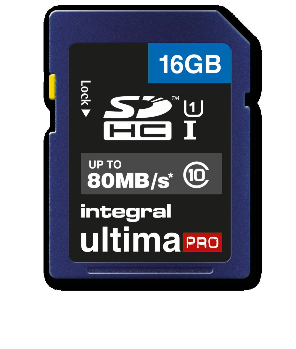 Integral INSDH16G10-80U1 atminties kortelė 16 GB