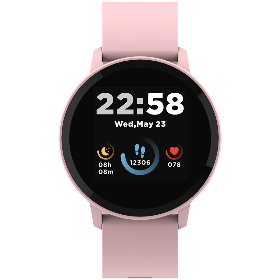 Smart watch, 1.3inches IPS full touch screen, Round watch, IP68 waterproof, multi-sport mode, BT5.0, compatibility with iOS and android, Pin Viedais pulkstenis, smartwatch Smart watch, 1.3inches IPS full touch screen, Round watch, IP68 waterproof, multi-sport mode, BT5.0, compatibility with iOS and android, Pin Viedais pulkstenis, smartwatch