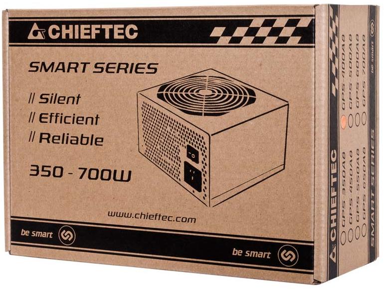 CHIEFTEC PSU 600W 12CM ATX12V V2.3 80+ Barošanas bloks, PSU