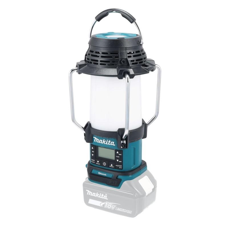 MAKITA RADIO WITH LAMP AND FLASHLIGHT DMR057 BLUETOOTH magnetola