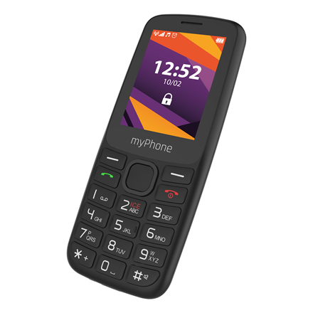 myPhone 6410 LTE &nbsp;Black Mobilais Telefons