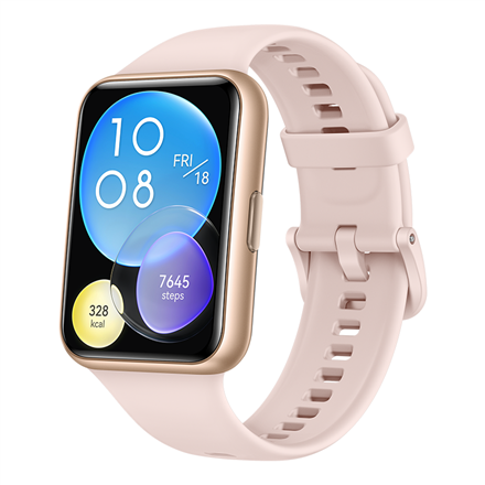 HUAWEI Watch Fit 2 Active Sakura Pink Viedais pulkstenis, smartwatch