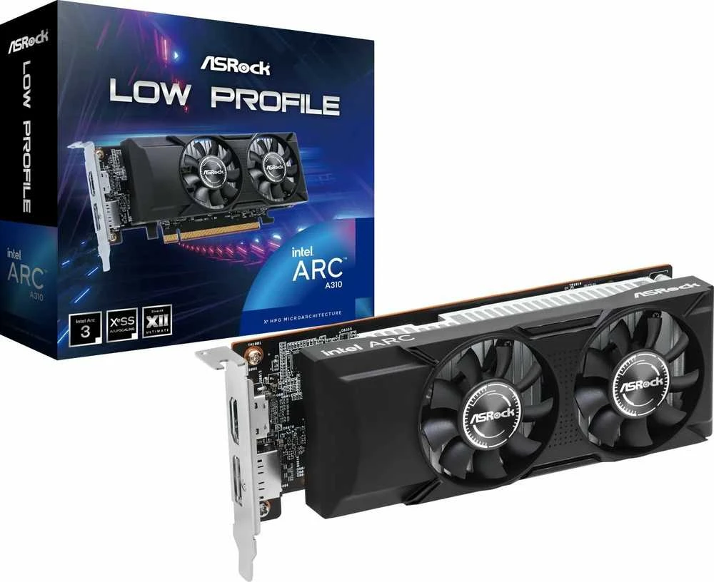 Vaizdo plokštė ASRock Intel Arc A310