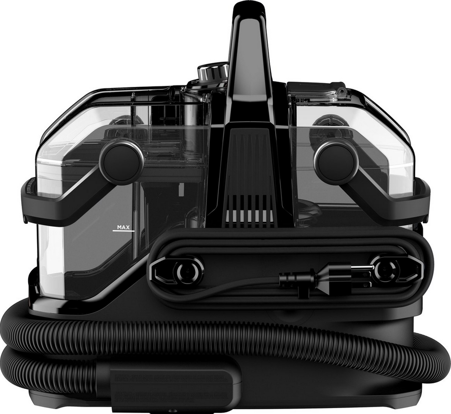 Bissell Portable Carpet and Upholstery Cleaner SpotClean HydroSteam Select Corded operating Washing function - V 1000 W Black Putekļu sūcējs