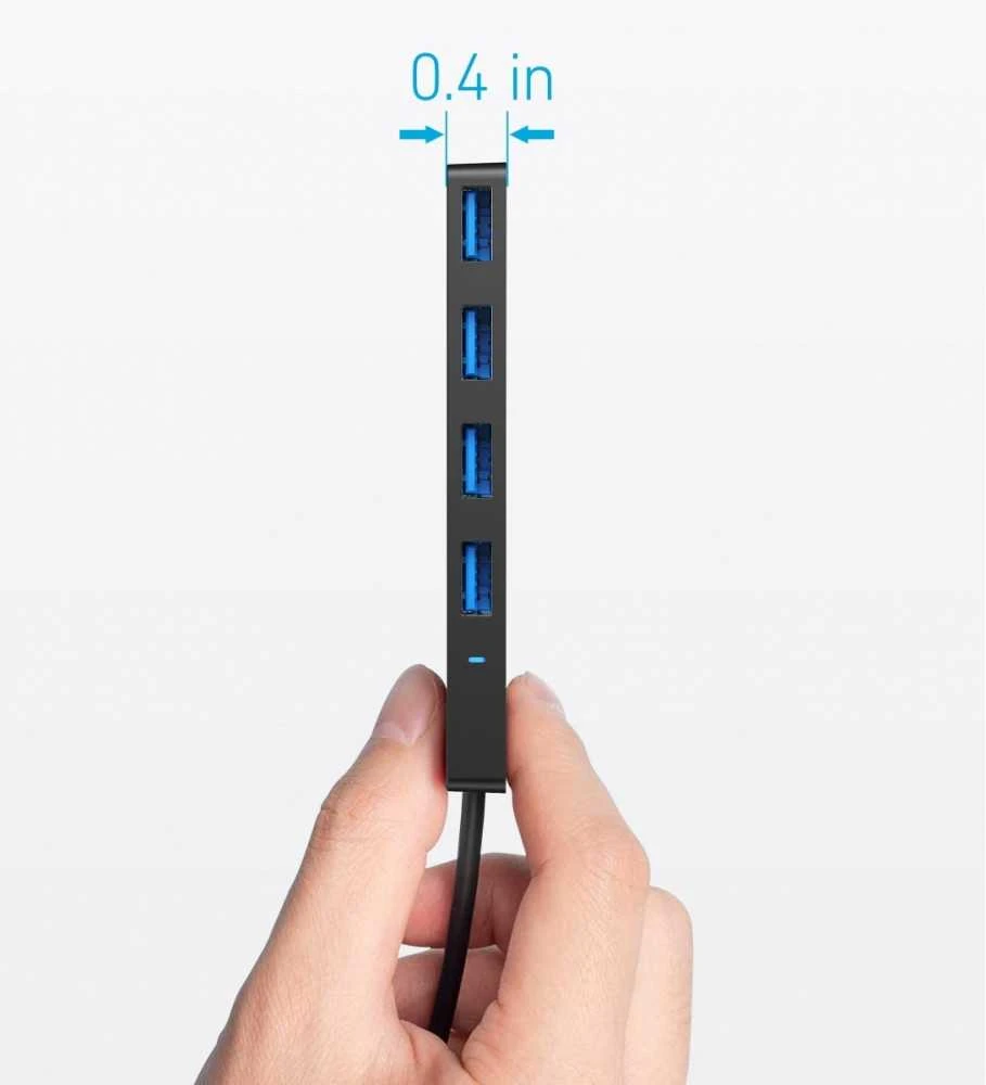 Anker | USB-C Data Hub (4-in-1, 5Gbps) | A8309G11 194644177737 USB centrmezgli