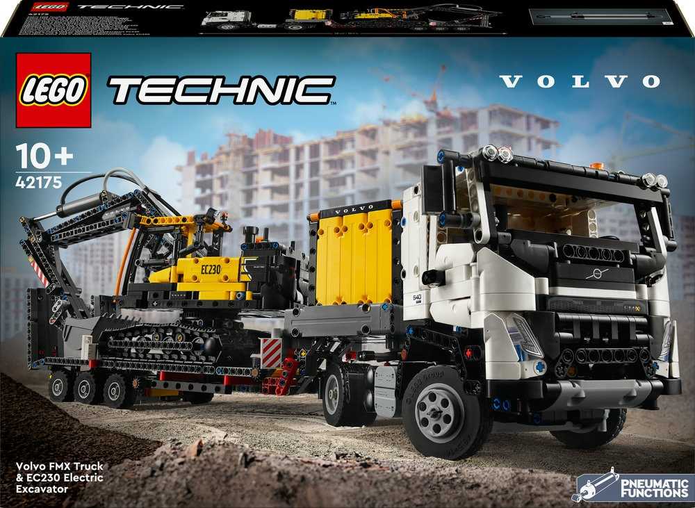 LEGO - Technic - Volvo FMX Truck  and  EC230 Electric Excavator (42175) LEGO konstruktors