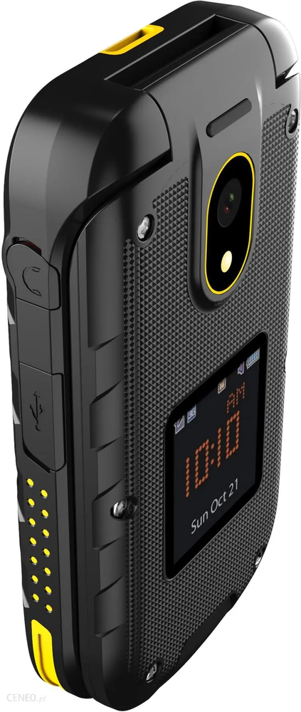 MyPhone Hammer Bow LTE Dual Sim Black/Yellow 5902983626176 Mobilais Telefons