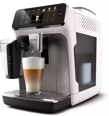 PHILIPS 4400 sērijas Pilnībā-automātisks Espresso kafijas automāts, balts 8720389032172 Kafijas automāts