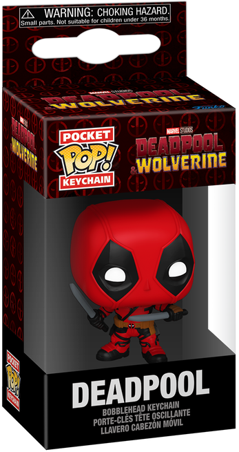 FUNKO POP! Raktų pakabutis: Marvel: Deadpool