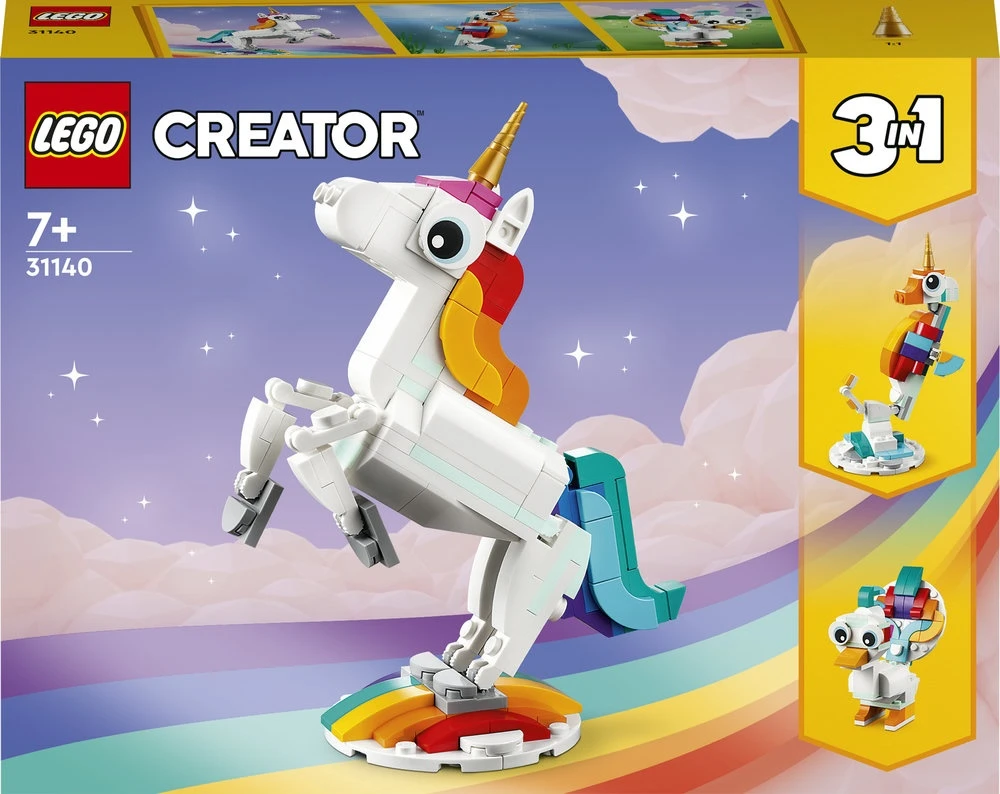 Lego Creator 31140 Magical Unicorn LEGO konstruktors