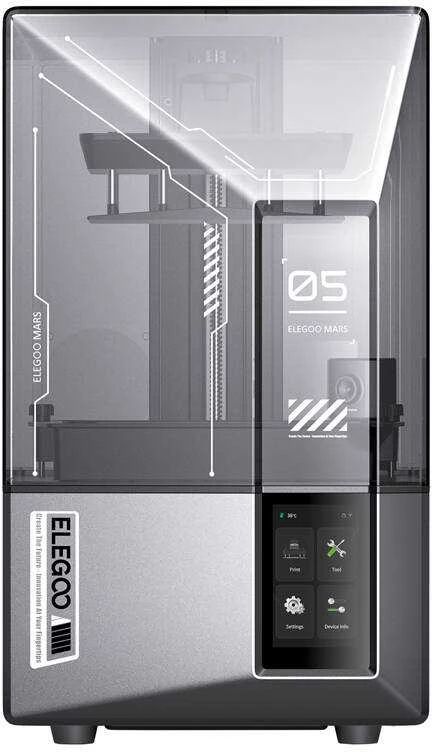 ELEGOO Mars 5 Ultra 3D spausdintuvas
