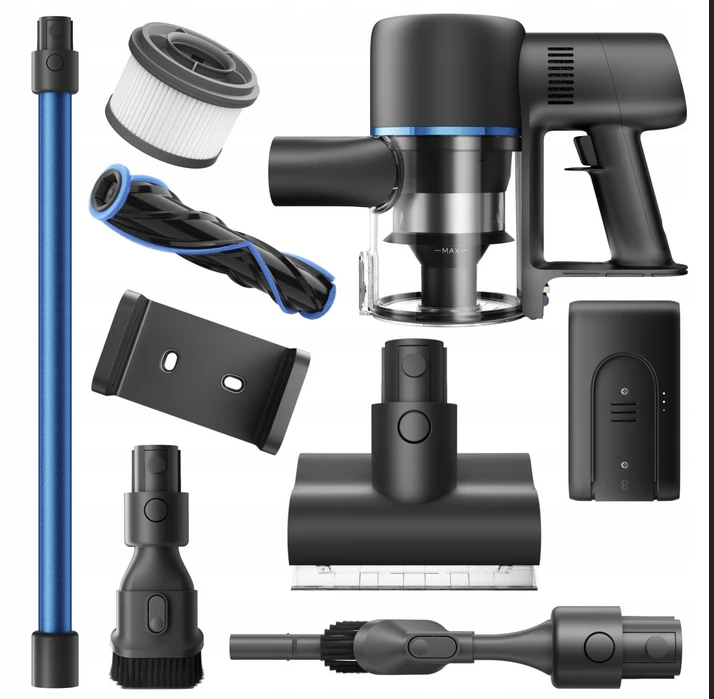 Cordless upright hoover Mova by Dreame S4 Detect Putekļu sūcējs Cordless upright hoover Mova by Dreame S4 Detect Putekļu sūcējs