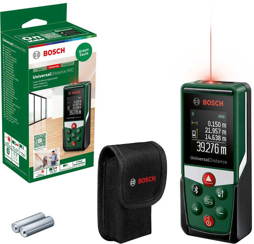 Lazerinis atstumų matuoklis Bosch Universal Distance