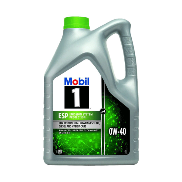 Mobil Alyva ESPx4 0W/40 sintetinė varikliams 5 L 0W40 ESP (5407008074227) motoreļļa