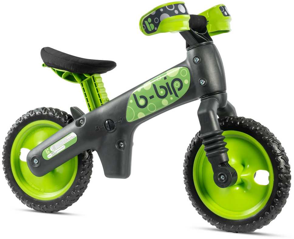 Bellelli Bik Balansinis dviratukas Bellelli B-Bip dark pilkas-žalias 8020092000902 (8020092000902)