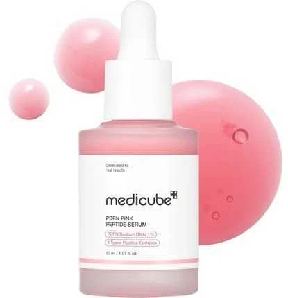 Medicube PDRN Pink Peptide Serum Veido