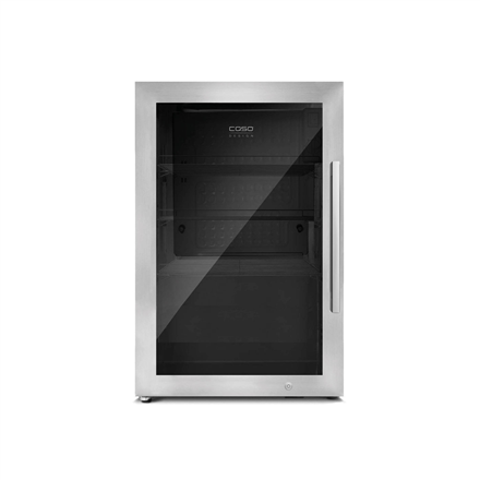 Caso | Barbecue Cooler | S-L | Energy efficiency class A | Free standing | Stainless steel Vīna skapji