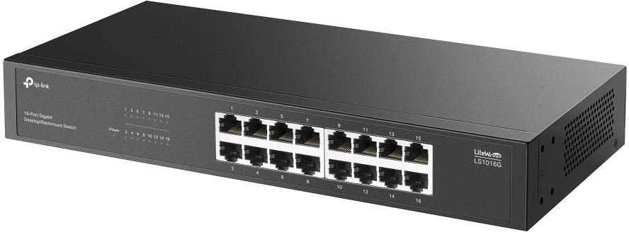 Šakotuvas TP-LINK 16-Port Gigabit Switch