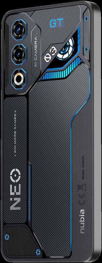 MOBILE PHONE NEO 3 GT 5G/12/256GB GRAY NUBIA Mobilais Telefons MOBILE PHONE NEO 3 GT 5G/12/256GB GRAY NUBIA Mobilais Telefons