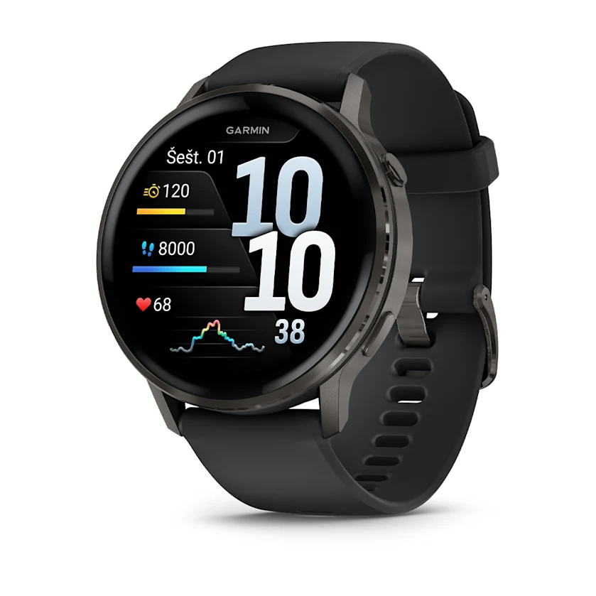 SMARTWATCH VENU 4 45MM/SLATE/BLK 010-03014-00 GARMIN Viedais pulkstenis, smartwatch SMARTWATCH VENU 4 45MM/SLATE/BLK 010-03014-00 GARMIN Viedais pulkstenis, smartwatch