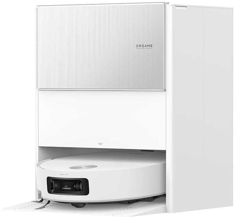 Dreame Aqua10 Ultra Roller Robot vacuum cleaner, White robots putekļsūcējs