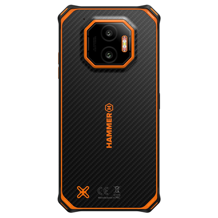 Hammer | Energy X2 | Black/Orange | 6.1 " | IPS | 1560 x 720 pixels | Mediatek | G81 | Internal RAM 6 GB | 128 GB | Dual SIM | 4G | Main cam Mobilais Telefons