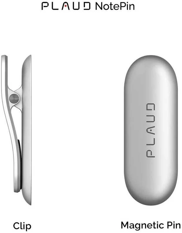 Diktofonas PLAUD NotePin Clip and Magnetic