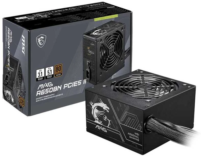 MSI MAG A650BN PCIE5 II 650W
