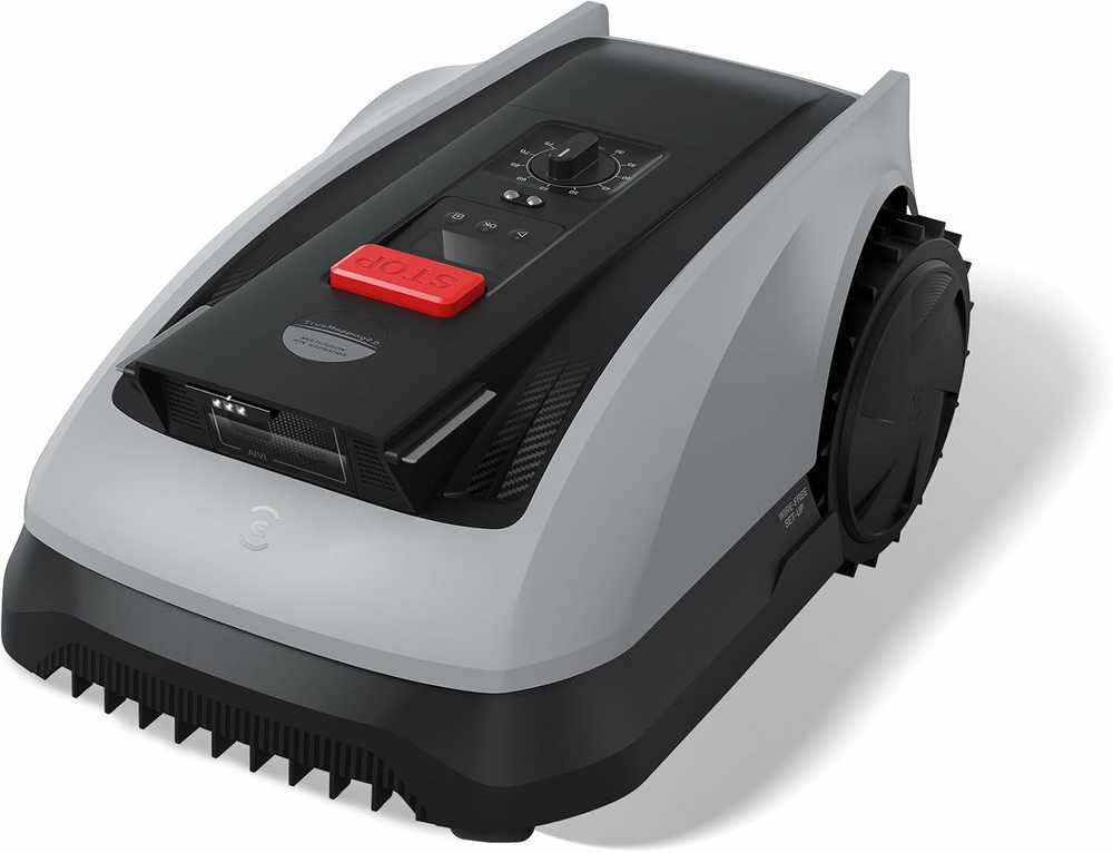 Ecovacs Lawn Mower | GOAT O600 RTK | 2500 Ah | Grey Zāles pļāvējs - Trimmeris