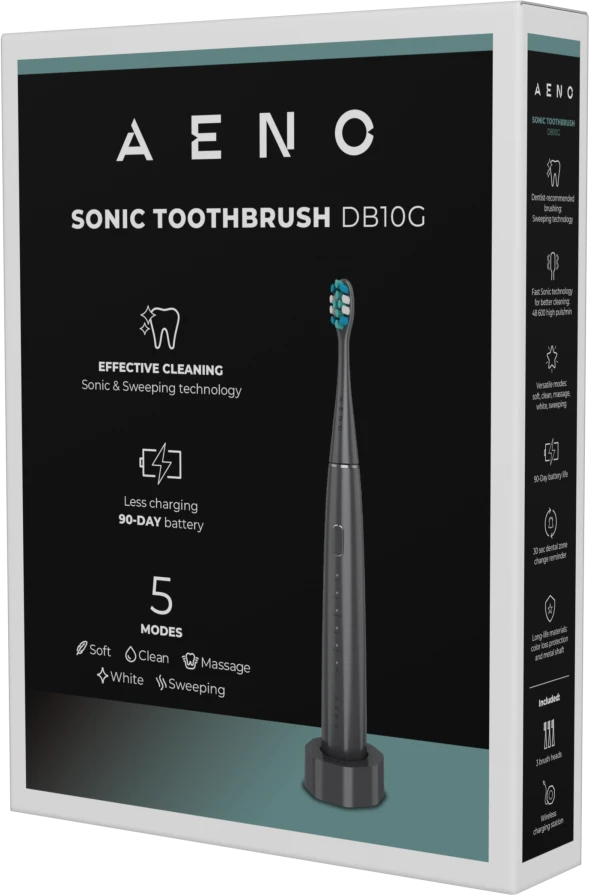AENO DB10G Sonic elektrinis dantų šepetėlis