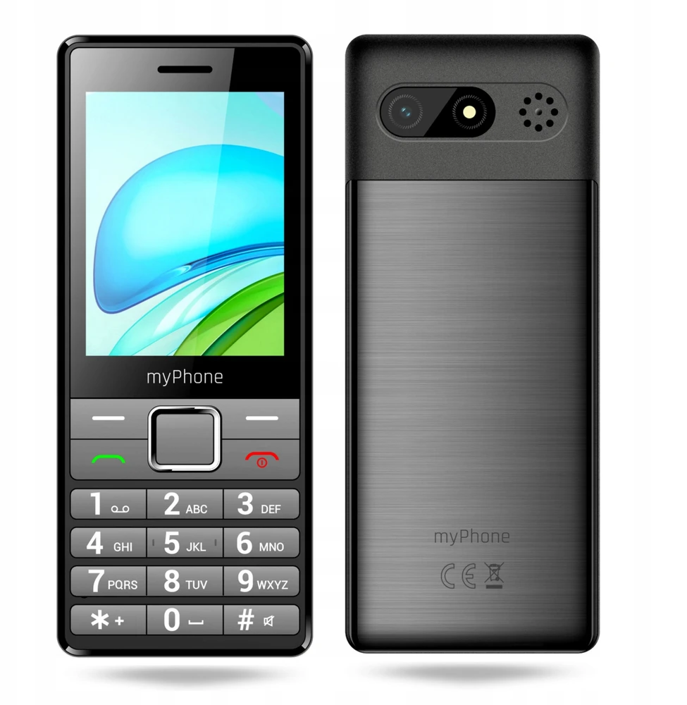 Mobilusis telefonas „myPhone 7340“, Dual SIM, 2,8″ IPS, 128 MB / 48 MB, 4G, sidabrinis TEL001045 (5902983640707) Mobilais Telefons Mobilusis telefonas „myPhone 7340“, Dual SIM, 2,8″ IPS, 128 MB / 48 MB, 4G, sidabrinis TEL001045 (5902983640707) Mobilais Telefons