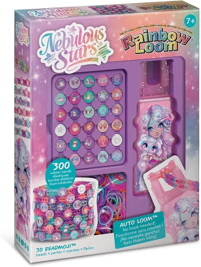 NEBULOUS STARS RAINBOW LOOM apyrankių kūrimo