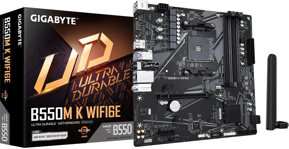 Pagrindinė plokštė "Gigabyte B550M K