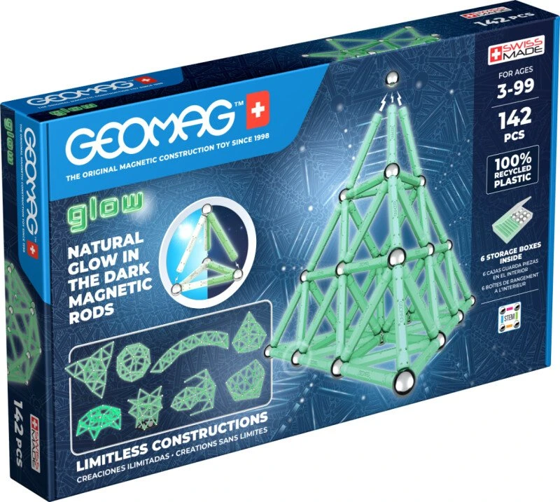Geomag Magnetinis konstruktorius - Šviečiantis