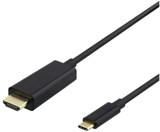 USB-C - HDMI kabelis DELTACO  4K