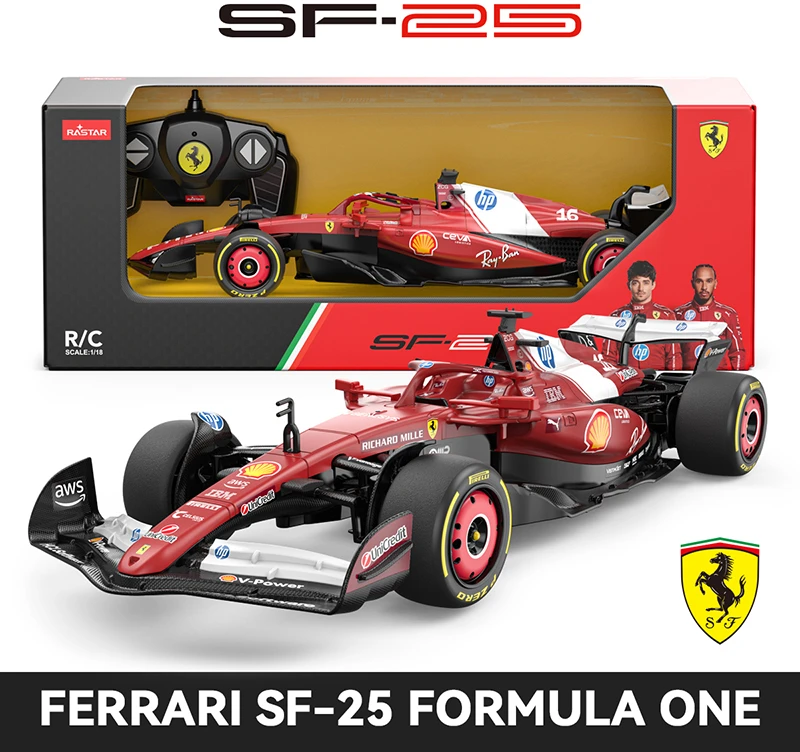 RASTAR 1:18 valdomas automodelis Ferrari SF-25
