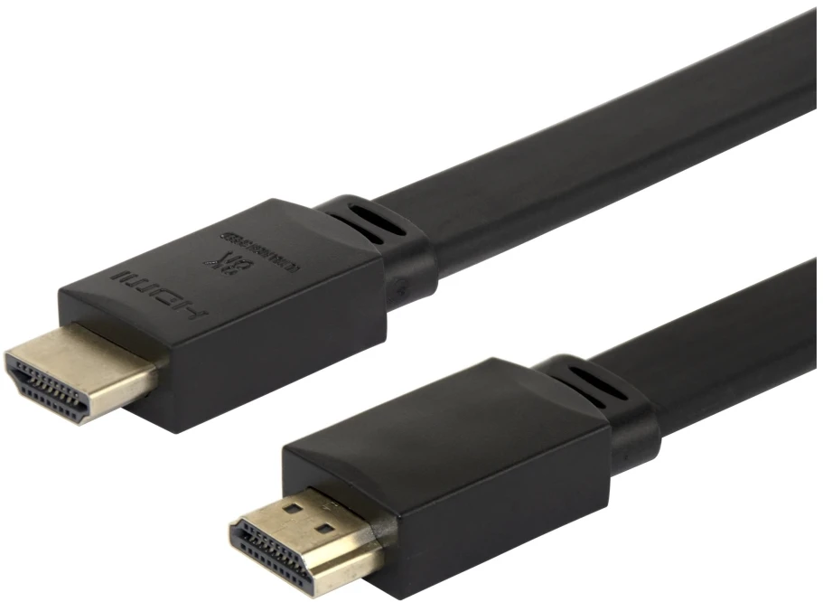 HDMI kabelis DELTACO 48G 2M juodas