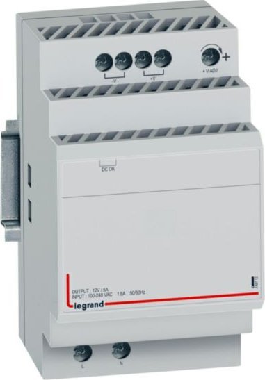 Legrand Modulowy jednofazowy zasilacz impulsowy Klasa