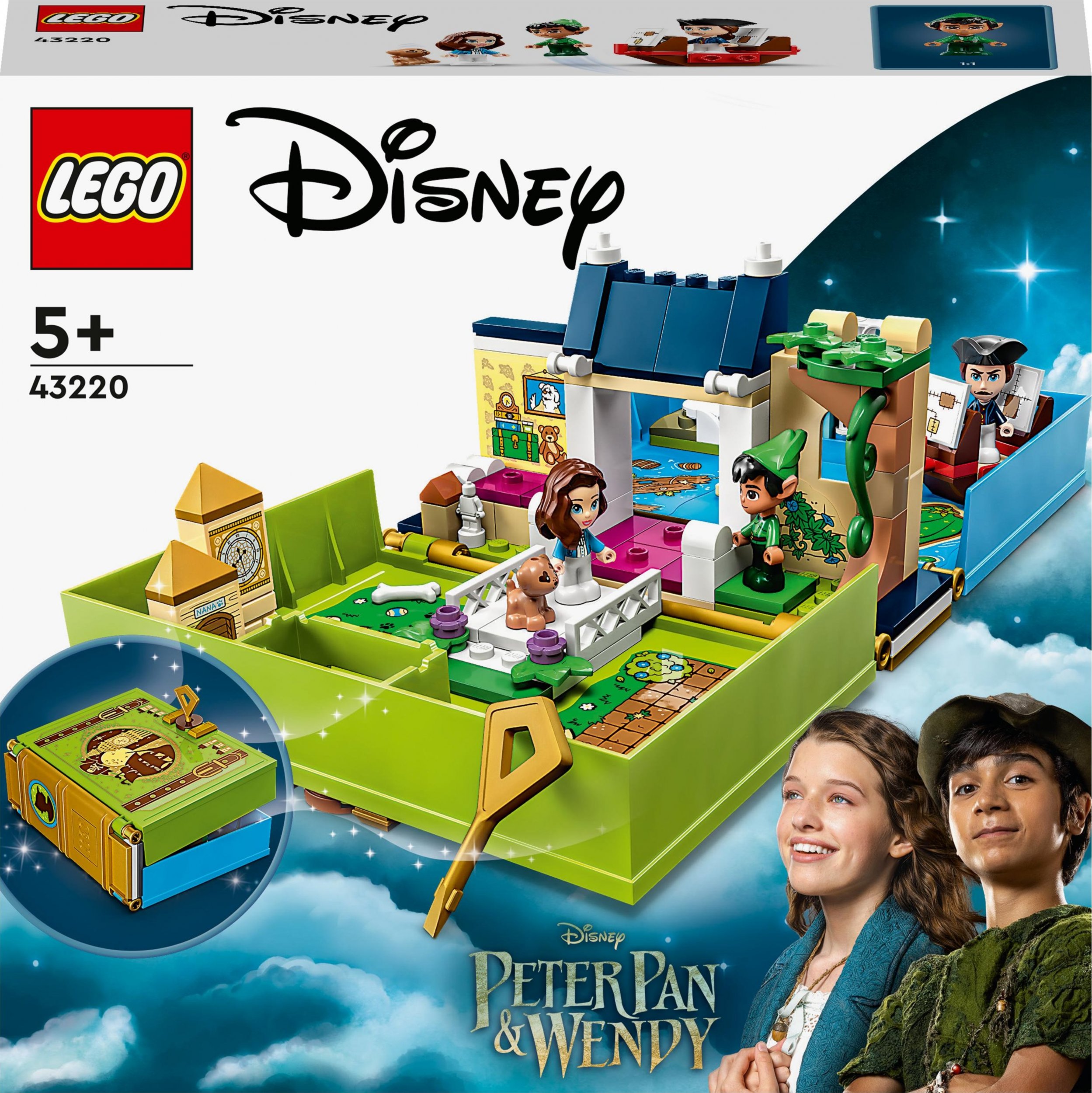 LEGO Disney 43220 Peter Pan & Wendy's Storybook Adventure LEGO konstruktors