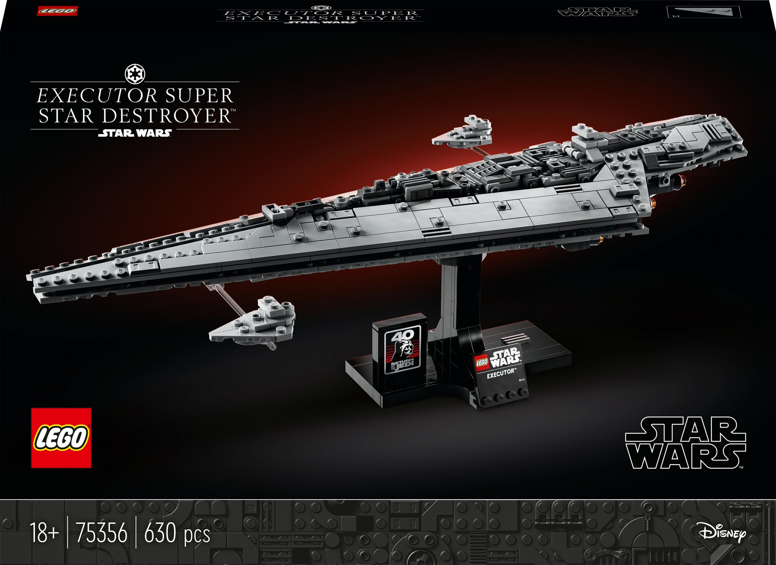 Lego 75356 - Star Wars Executor Super Star Destroyer A LEGO konstruktors