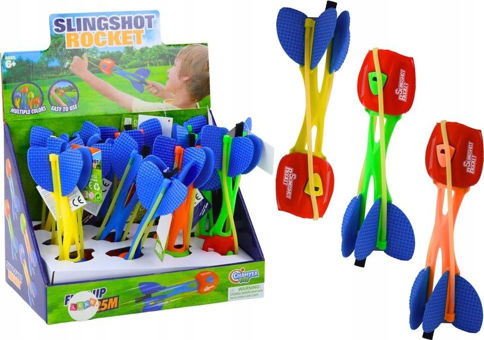LeanToys Rakieta Z Proca Do Rzucania