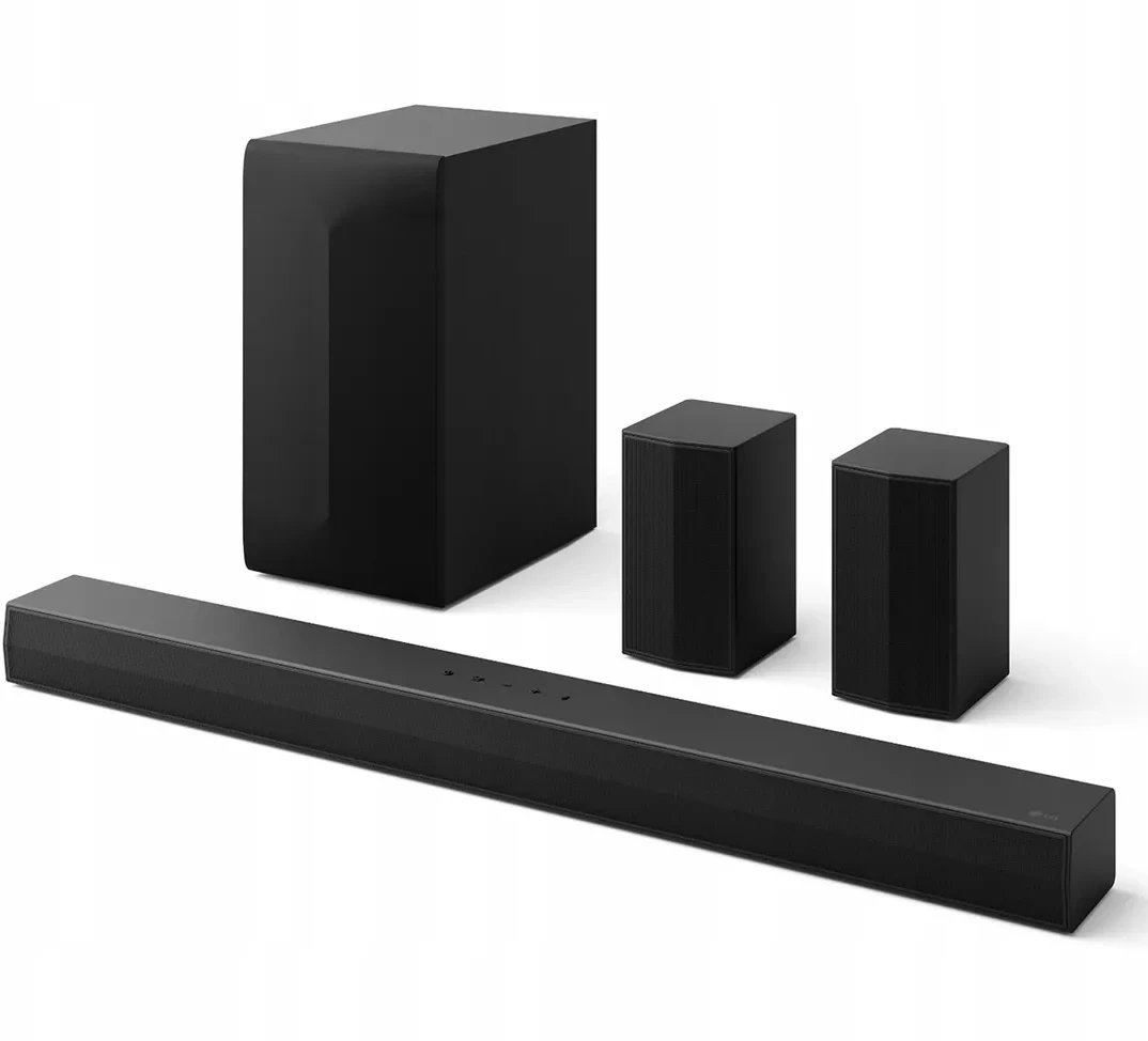 LG S60TR Black 5.1 channels 440 W mājas kinozāle LG S60TR Black 5.1 channels 440 W mājas kinozāle