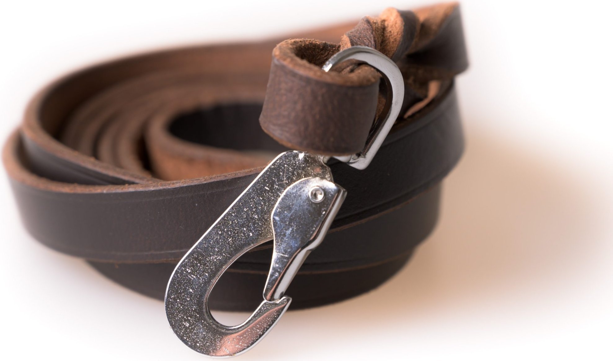 Lash Brow Leather Leash (pcp hook)
