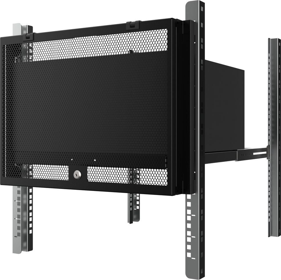 Lanview 8U 19`` Rack Mount Security