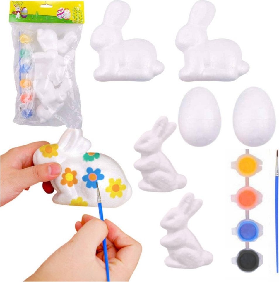 LeanToys Zestaw Do Malowania Styropianowych Ozdob